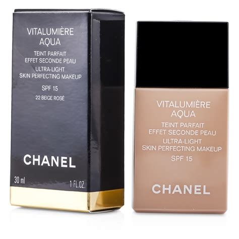 chanel vitalumiere aqua blogg|Chanel vitalumiere aqua beige rose.